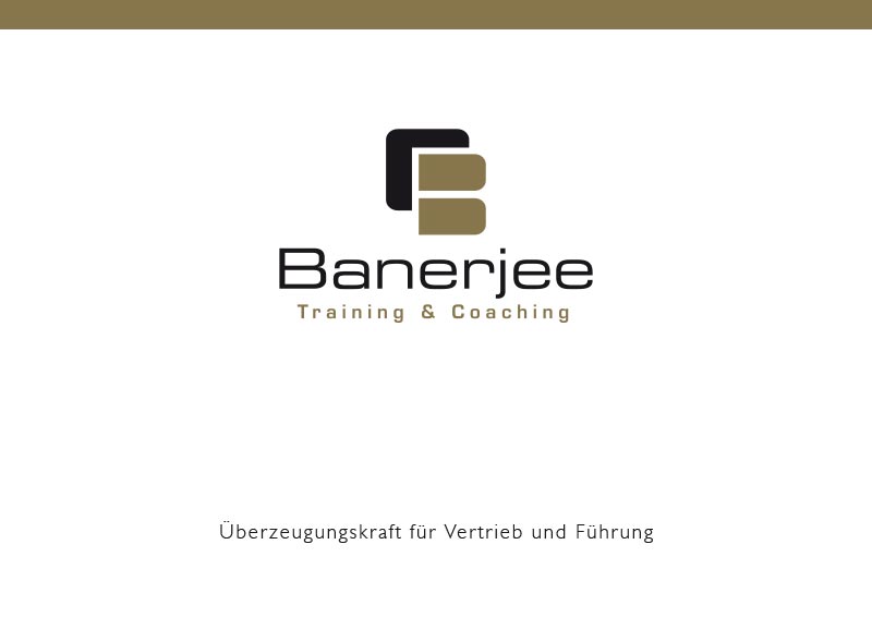 Imageprospekt von Banerjee Training & Coaching herunterladen Imageprospekt von Verkaufstrainer Banerjee Training & Coaching